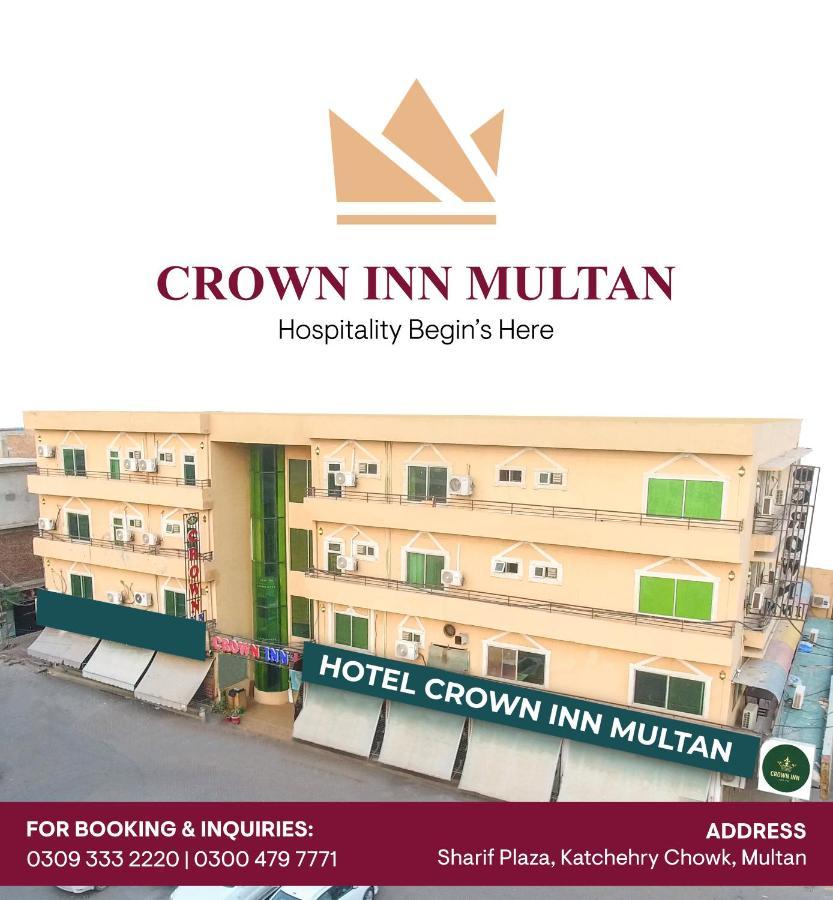 Hotel Crown Inn Multán Exterior foto